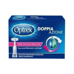 Optrex Doppia azione collirio reidratante lubrificante 10 monodose