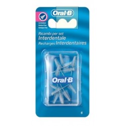 Oral B Ricambi per set Interdentale Scovolini interdentali conico fine 3-6,5 mm