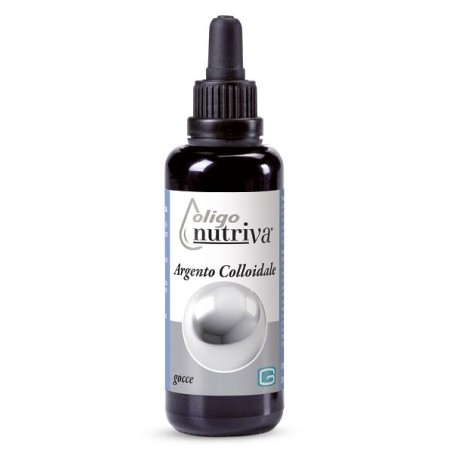 Nutriva Argento Colloidale Flacone contagocce da 100 ml Nutriva Argento Colloidale Flacone contagocce da 100 ml