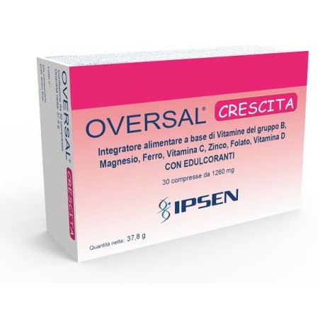 Oversal Crescita integratore per la donna in gravidanza 30 compresse Oversal Crescita integratore per la donna in gravidanza 30 compresse