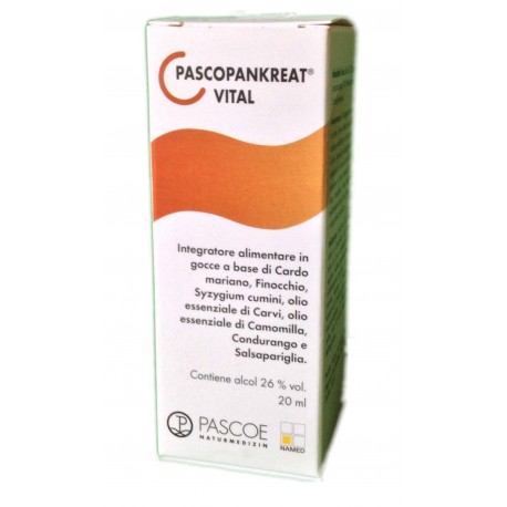 Pascoe Pascopankreat Vital Integratore gastrointestinale gocce 20 ml