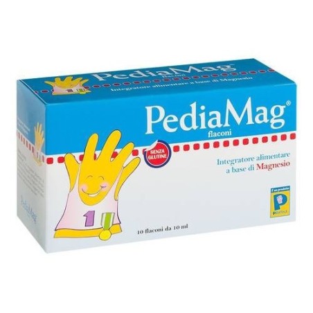 Pediamag integratore di magnesio per bambini 10 bustine Pediamag integratore di magnesio per bambini 10 bustine