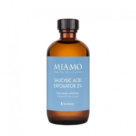 Miamo Acnever Salicylic Acid Exfoliator 2% - Esfoliante viso e corpo 120 ml