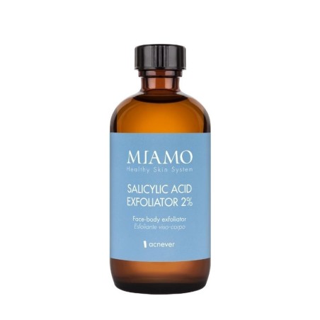 Miamo Acnever Salicylic Acid Exfoliator 2% - Esfoliante viso e corpo 120 ml Miamo Acnever Salicylic Acid Exfoliator 2% - Esfoliante viso e corpo 120 ml