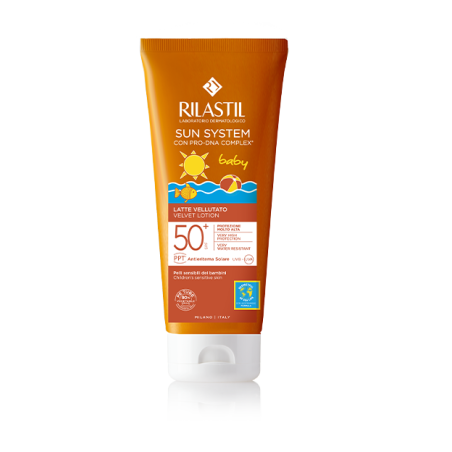 Rilastil Sun System Baby Latte Protezione Solare SPF 50+ 200 ml Rilastil Sun System Baby Latte Protezione Solare SPF 50+ 200 ml