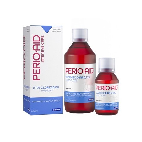 Perio Aid Intensive Care Collutorio senza alcol con clorexidina 500 ml Perio Aid Intensive Care Collutorio senza alcol con clorexidina 500 ml