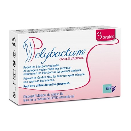Polybactum 3 ovuli protettivi per infezioni vaginali