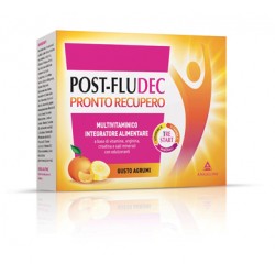 Post-Fludec Pronto Recupero integratore multivitaminico gusto agrumi 12 bustine