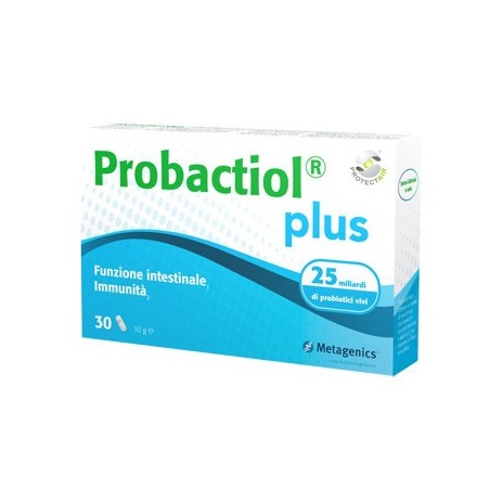 Probactiol Plus integratore per immunità e intestino 30 capsule Probactiol Plus integratore per immunità e intestino 30 capsule