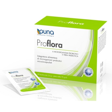 Guna Proflora Probio integratore di fermenti lattici intestinali 30 bustine Guna Proflora Probio integratore di fermenti lattici intestinali 30 bustine