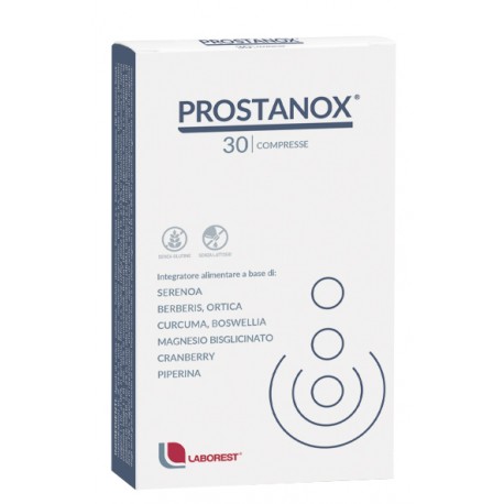 Prostanox integratore per vie urinarie e prostata 30 compresse