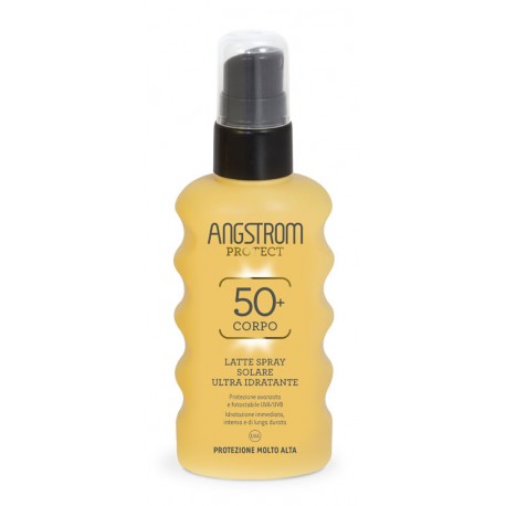 Angstrom Protect Latte solare spray corpo idratante SPF 50+ 175 ml