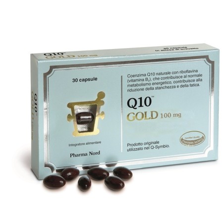 Q10 Gold integratore antiossidante per stanchezza e fatica 30capsule Q10 Gold integratore antiossidante per stanchezza e fatica 30capsule