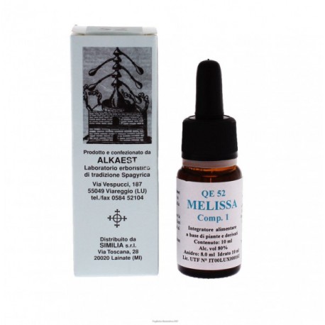 Alkaest Quintessenza Spagirica QE12 Melissa 10 ml