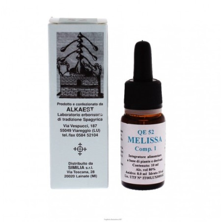 Alkaest Quintessenza Spagirica QE12 Melissa 10 ml Alkaest Quintessenza Spagirica QE12 Melissa 10 ml
