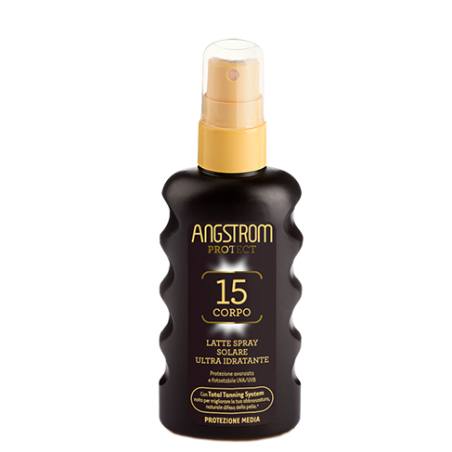 Angstrom Protect Latte solare spray corpo idratante SPF 15 175 ml Angstrom Protect Latte solare spray corpo idratante SPF 15 175 ml
