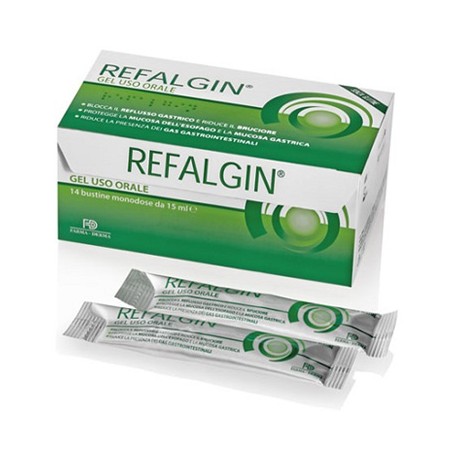 Refalgin trattamento del reflusso gastroesofageo 14 bustine da 15 ml