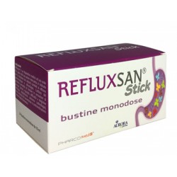 Refluxsan Stick integratore reflusso gastroesofageo ed esofagite 24 bustine monodose