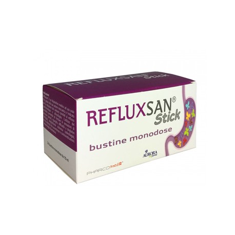 Refluxsan Stick integratore reflusso gastroesofageo ed esofagite 24 bustine monodose