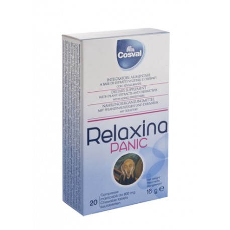 Relaxina Panic integratore per benessere mentale e rilassamento 20 capsule