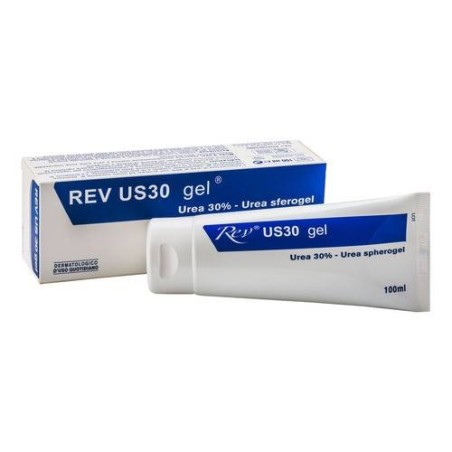 Rev Us30 Gel urea 30% Urea Spherogel per ispessimenti cutanei 100 ml Rev Us30 Gel urea 30% Urea Spherogel per ispessimenti cutanei 100 ml