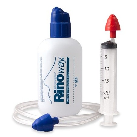 Rinoway Doccia per irrigazione nasale per allergia e infezioni Rinoway Doccia per irrigazione nasale per allergia e infezioni