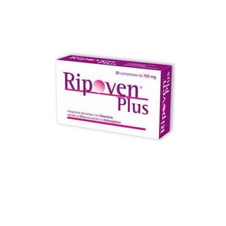 Ripoven Plus integratore drenante per microcircolo 30 compresse Ripoven Plus integratore drenante per microcircolo 30 compresse