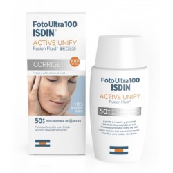 ISDIN FotoUltra 100 Active Unify SPF50+ Protezione solare antimacchia 51,5 g