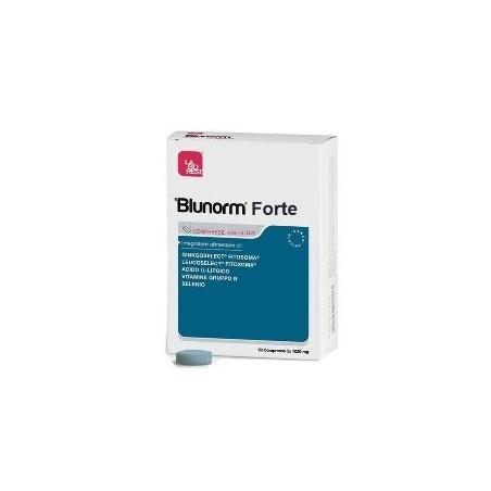 Blunorm Forte integratore antiossidante per microcircolo 20 compresse Blunorm Forte integratore antiossidante per microcircolo 20 compresse