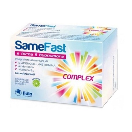 Samefast Up Complex integratore per il tono dell'umore 20 compresse orosolubili