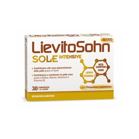 Lievitosohn Sole Intensive 30 compresse per accelerare l'abbronzatura