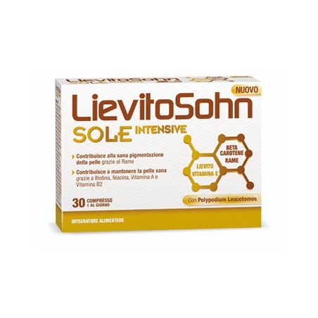 Lievitosohn Sole Intensive 30 compresse per accelerare l'abbronzatura Lievitosohn Sole Intensive 30 compresse per accelerare l'abbronzatura