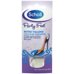 Scholl  Party Feet fascia in gel protettiva per sfregamento del tallone 1 paio