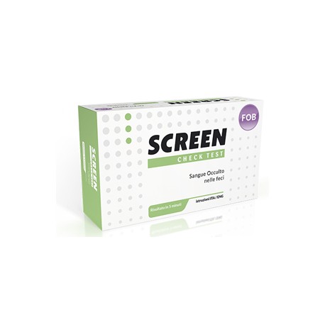 Screen Check Test Sangue Occulto nelle feci FOB kit per analisi 1 pezzo
