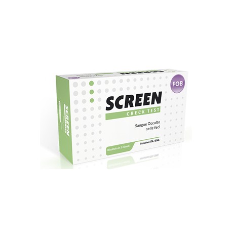 Screen Check Test Sangue Occulto nelle feci FOB kit per analisi 1 pezzo