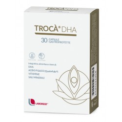 Trocà DHA - Integratore di acido folico e nutrienti per la donna in gravidanza 30 capsule