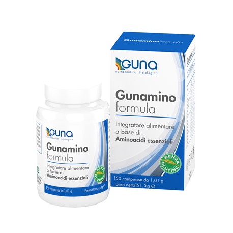 Gunamino Formula 150 compresse - Integratore di aminoacidi essenziali