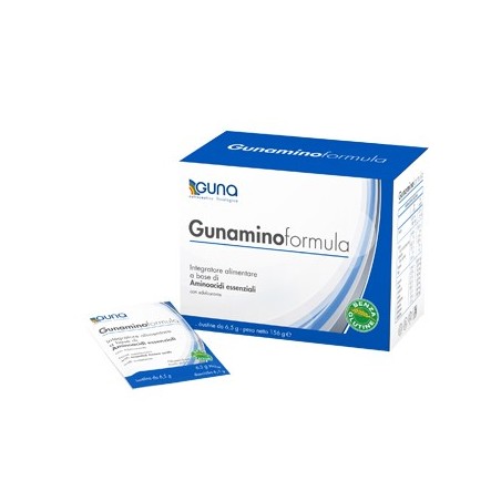 Gunamino Formula 42 bustine - Integratore a base di aminoacidi essenziali Gunamino Formula 42 bustine - Integratore a base di aminoacidi essenziali