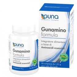Gunamino Formula 50 compresse - Integratore di aminoacidi essenziali