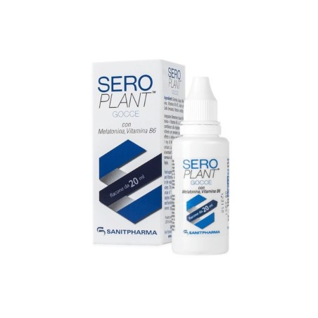 Seroplant integratore per il sonno con melatonina 20 ml Seroplant integratore per il sonno con melatonina 20 ml