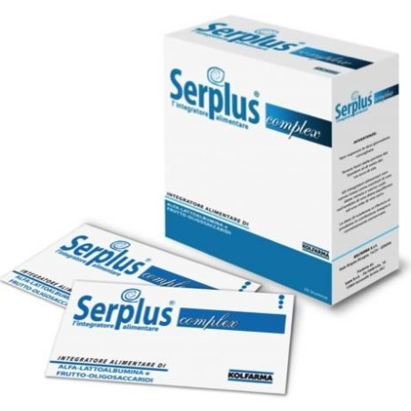 Serplus complex integratore di alfa-lattoalbumina e frutto-oligosaccaridi 20 bustine Serplus complex integratore di alfa-lattoalbumina e frutto-oligosaccaridi 20 bustine