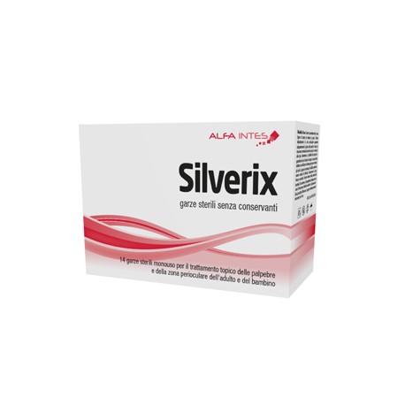 Silverix Garze sterili senza conservanti per l'igiene perioculare 14 pezzi