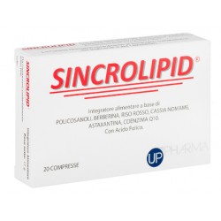 Sincrolipid integratore per colesterolo e trigliceridi 20 compresse