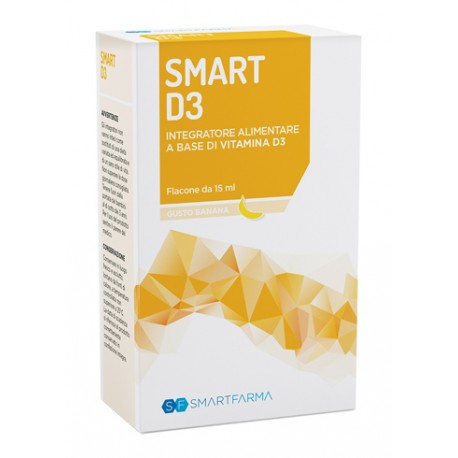 SmartPharma SmartD3 integratore per ossa e denti in gocce 15 ml