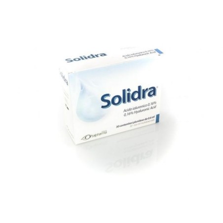 Solidra sostituto lacrimale per occhio secco 30 flaconcini da 0,6 ml Solidra sostituto lacrimale per occhio secco 30 flaconcini da 0,6 ml