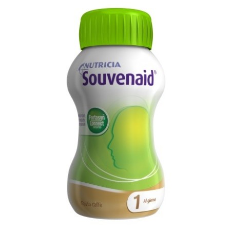 Souvenaid Gusto caffè alimento per declino cognitivo 4 x 125 ml Souvenaid Gusto caffè alimento per declino cognitivo 4 x 125 ml