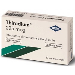 Thirodium 225 mcg 30 capsule - Integratore di iodio per il benessere della tiroide