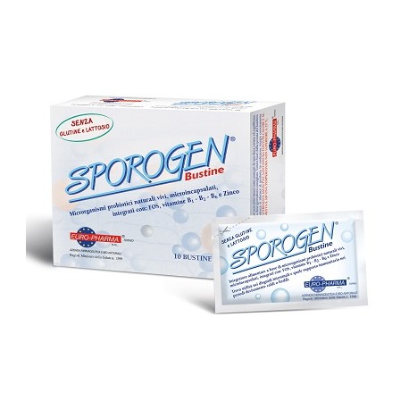 Sporogen integratore per il benessere intestinale 10 bustine