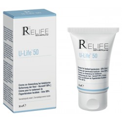 U-Life 50 Crema con urea ad azione cheratolitica 30 ml