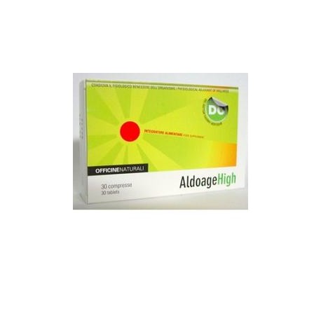 Aldoage High 850 mg - Integratore drenante 30 compresse